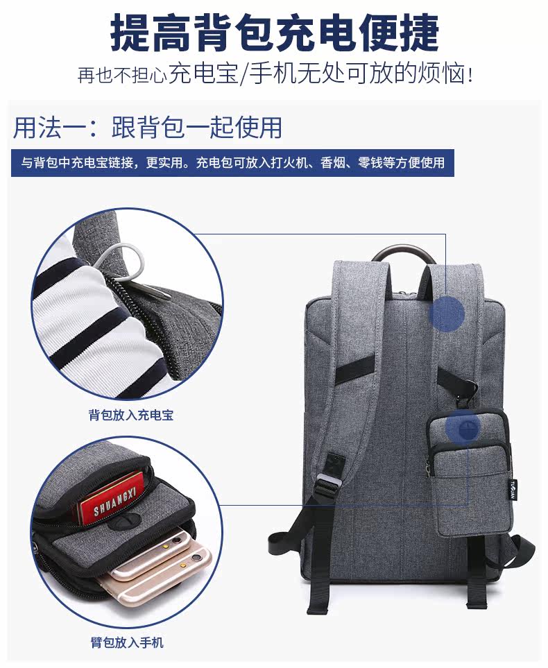 Sac pour homme - Ref 55501 Image 7