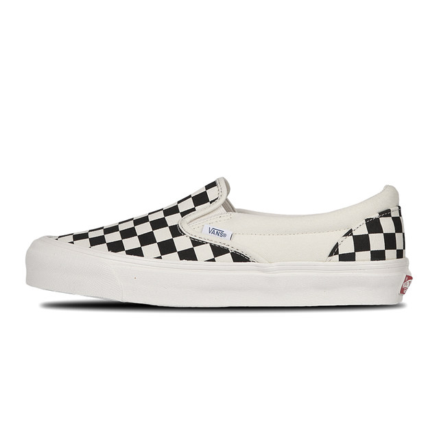 vans slip on checkerboard vault