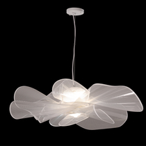 Nordic Restaurant Chandelier Modern Simplicity Joins Nets Red Villa Extremely Minimalist White Scooters New Dining Room Bedroom Light