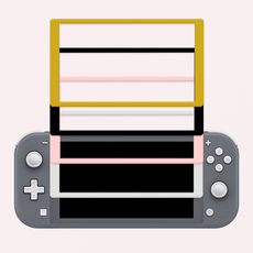 switch钢化膜 任天堂switch lite钢化膜掌机保护贴膜高清防爆nsl游戏机膜彩边膜 Joefans