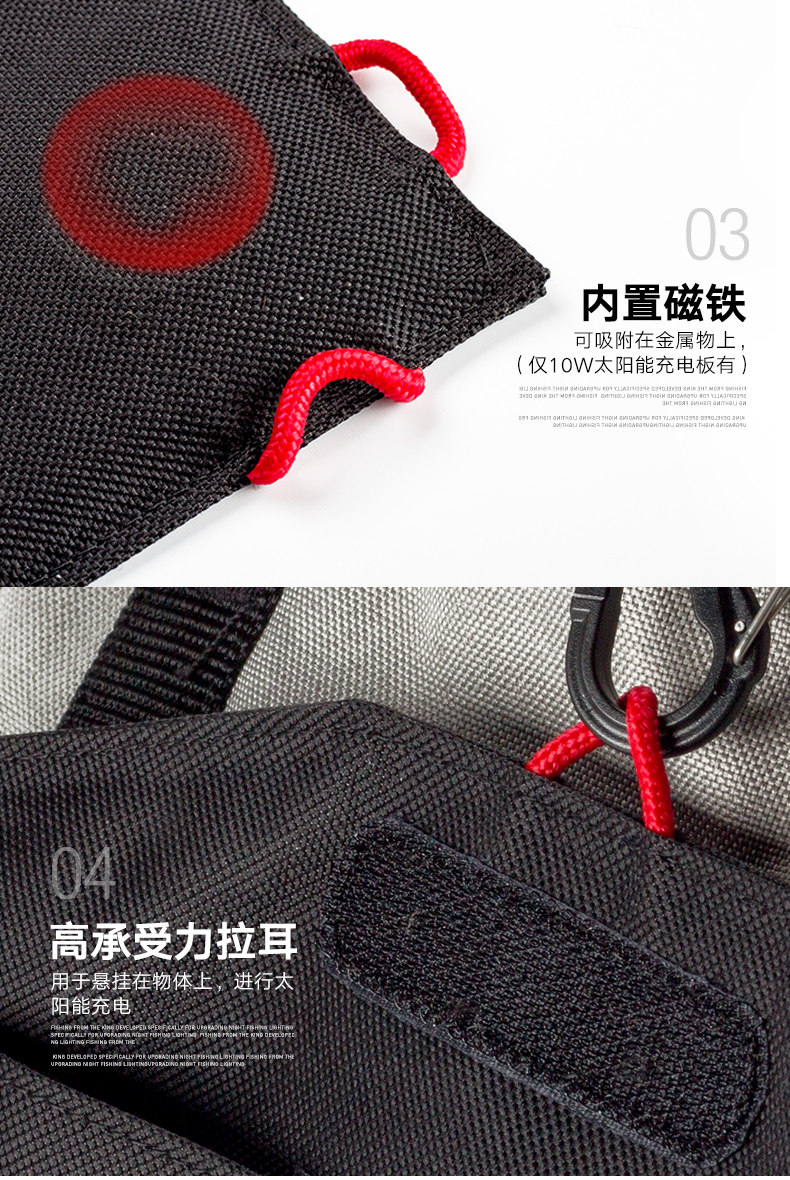 Люксовое дорожное портативное складное зарядное устройство на солнечной энергии, блок питания, 10W, 18W, высокая мощность sunree 