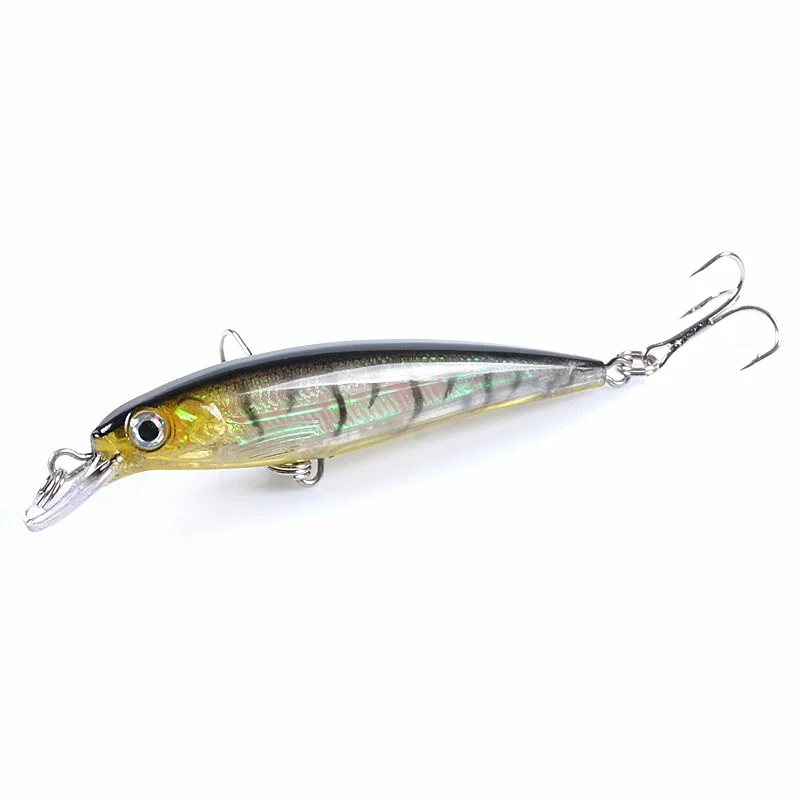Длинная дистанционная маховая приманка Minnow, плавающая подводная подвесная приманка с гнездом, светящаяся приманка для рыбалки, возносится сверху клюв, окунь, мандариновая рыба, речная пресноводная приманка