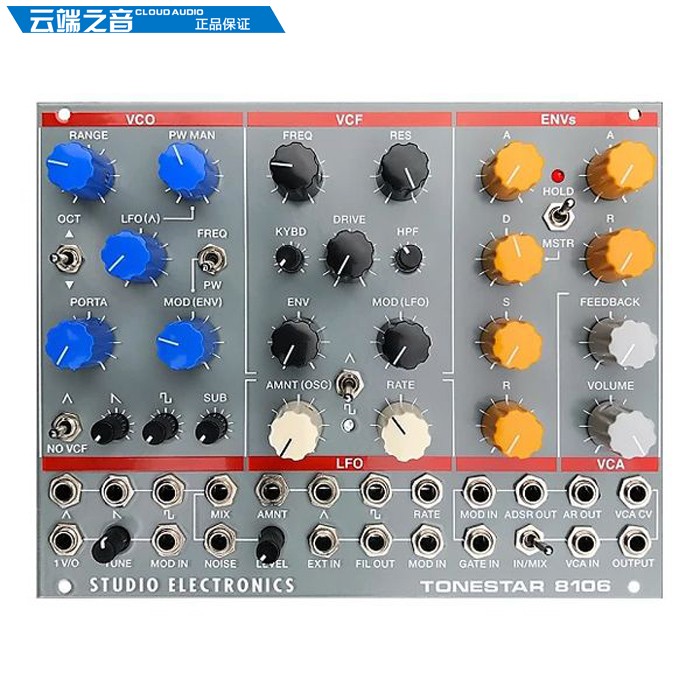 Studio Electronics Tonestar 8106 Mô-đun tổng hợp mô-đun - Bộ tổng hợp điện tử piano điện tử