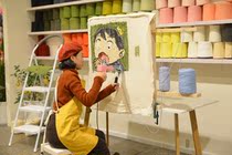 The Fleece Tufting Desktop Shelf 50 × 50