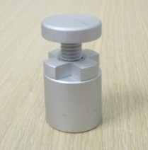 Angled aluminum advertising nails side clip hole-free advertising nails glass nails mirror fixing clip four-corner advertising nails