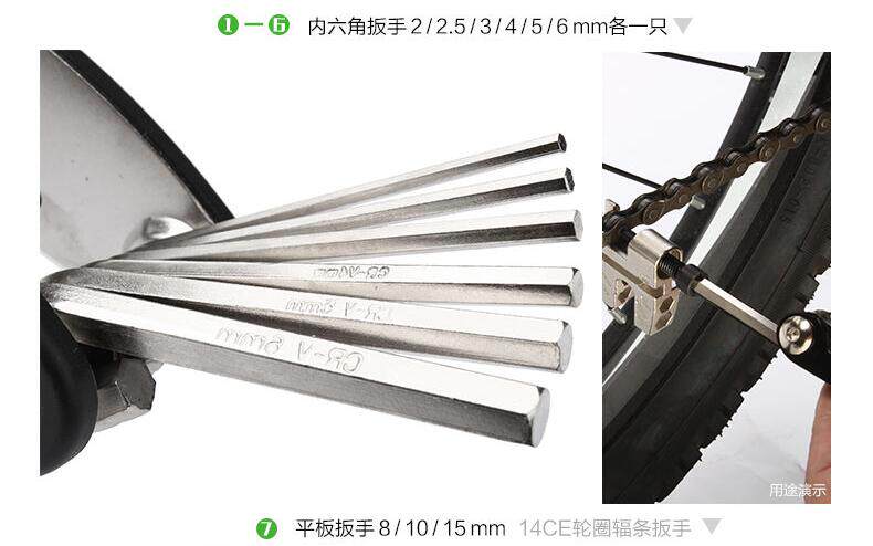 Outils pour vélo SAHOO - Ref 2286261 Image 19