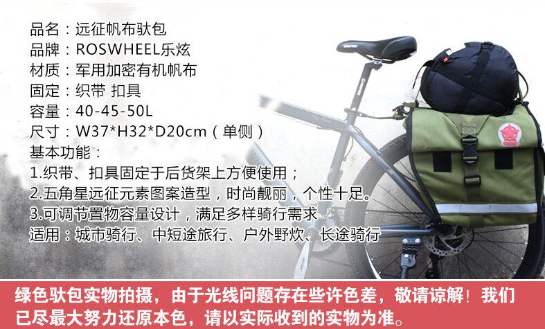 Sacoche pour vélo mixte ROSWHEEL - Ref 2225461 Image 38