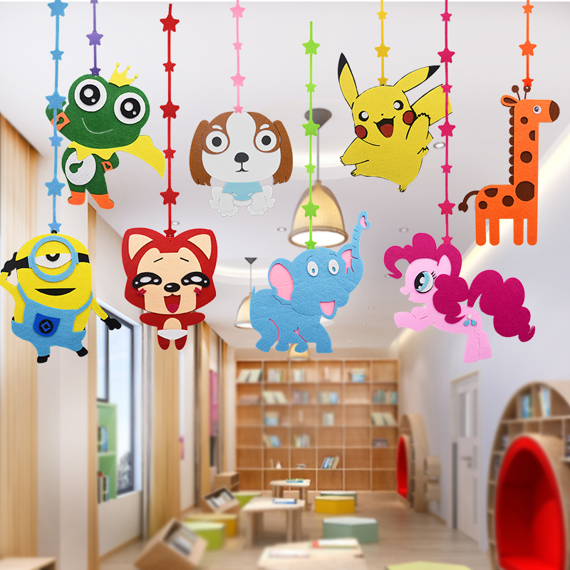 Kindergarten Hanging Ornaments Classroom Creative Corridor