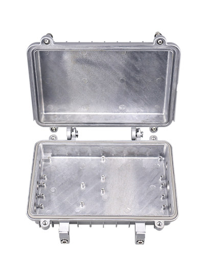 AP Aluminiumguss-Metallgehäuse, wasserdichte Box, Verstärkergehäuse, drahtlose Brücke, interne Größe 210 x 130 x 60 mm