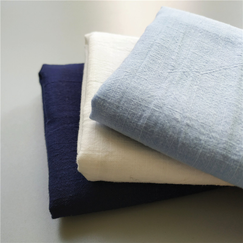 Handkerchief pure color light blue square towel cotton linen sucking sweat towel lovers handkerchief with custom-made embroidered vegetarian palady wipes towel tea towels