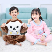 法兰绒儿童睡衣两件套