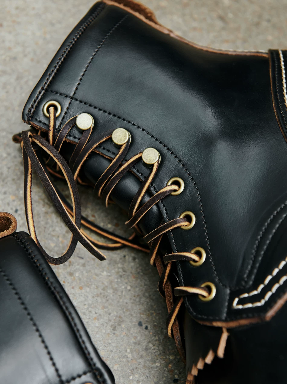 Плотникские сапоги-лесоруба в стиле Американский ретро без шва с битами Martin Boots