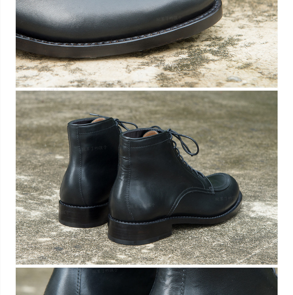Играть! классическая серия Пересечение кривая Исследования специальный выбор другой ручной работы похвалы натуральная кожа мужские ботинки сапоги краткое Ботинок 