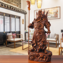 Guan Gong Like a Fortune Guan Plume of Wu Caiguan Second Lords Living Room Office Home Residence Decorative Goods Pendulum pieces dedicated to Buddha statues