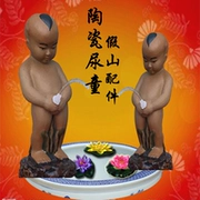 Gốm Thủ công Trang trí nước tiểu trẻ em Cây cảnh Nước đá Đá hoa cương Trang trí cảnh quan Phụ kiện trang trí cho trẻ em
