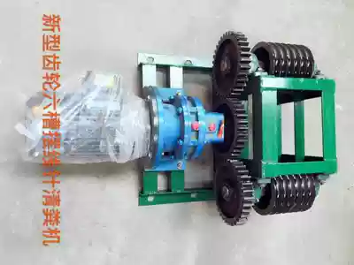 Manure cleaning machine Automatic manure scraping machine Chicken farm pig farm duck sheep barn Rope type manure cleaning machine corner wheel manure scraping board accessories