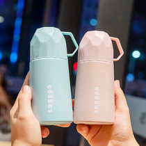  Bullet thermos cup lid can drink water Small small cup Womens portable summer mini water cup 200ml