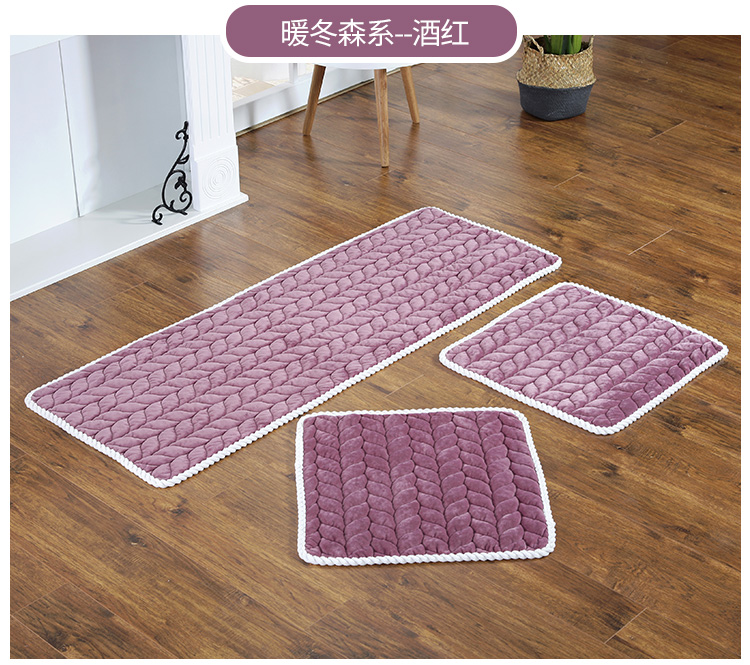 Rèm ghế xe mùa đông sang trọng bông pad đơn mảnh phổ quát tựa lưng ba mảnh đơn giản trượt ghế đệm - Ghế đệm / đệm Sofa tấm trải sofa