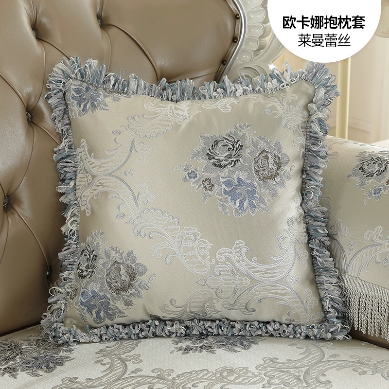 Dày chenille vải gối lớn đệm sofa văn phòng gối gối thắt lưng gối xe tùy chỉnh chăn gối 2 trong 1
