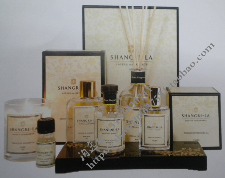 nhang thơm Bộ sưu tập dầu thơm tinh dầu mây của khách sạn Shangri-La 50ml * 2 chai - Sản phẩm hương liệu vong tram