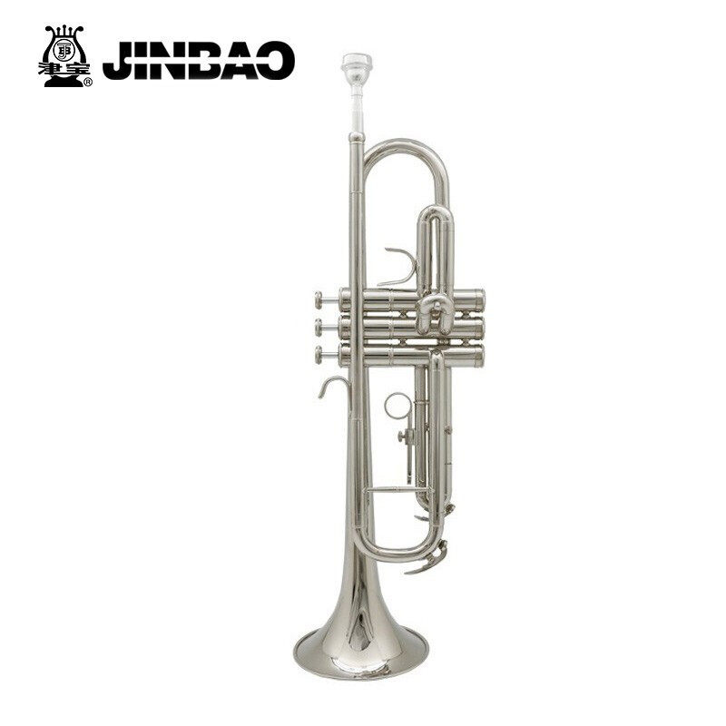 Zingbao JBTR-300 brass plated nickel small horn drop B tone professional performance test Lacquer Gold Atlantic Bricking Instrument