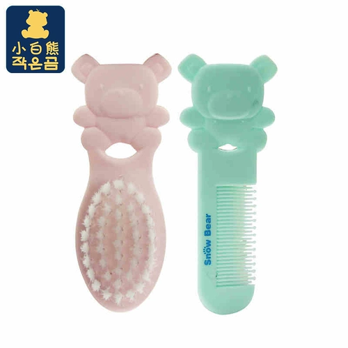 小白熊 Детская расческа, мягкий детский комплект