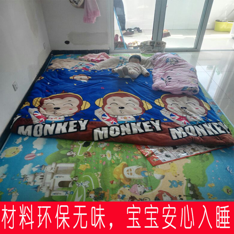 Lớn phòng khách bé sàn mat trẻ em bò mat dày leo mat mat sàn mat phòng ngủ nap - Thảm sàn thảm xốp lót sàn 60x60 giá rẻ