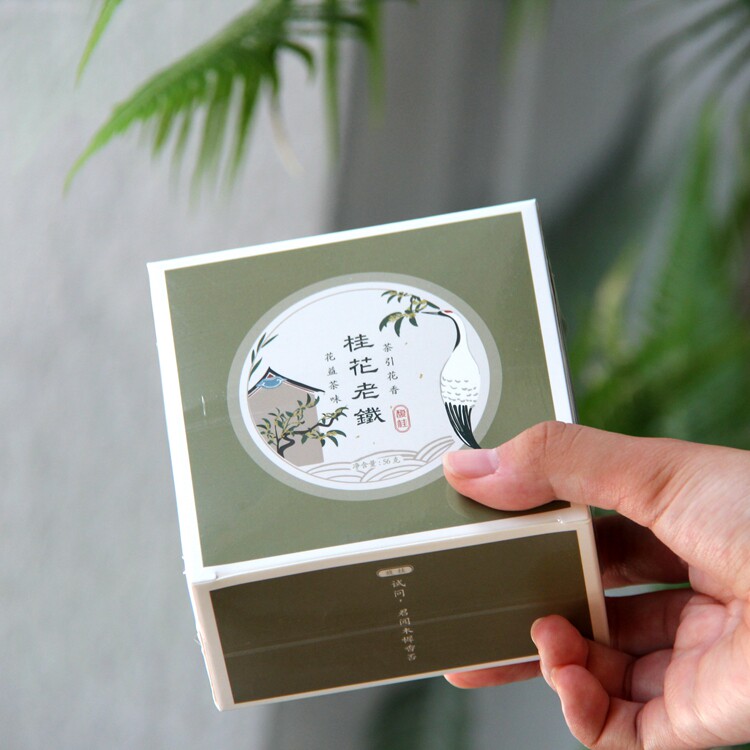 Osmanthus old iron milk fragrance osmanthus fragrance special grade Anxi strong fragrance charcoal roasted Tieguanyin traditional ancient craft oolong tea