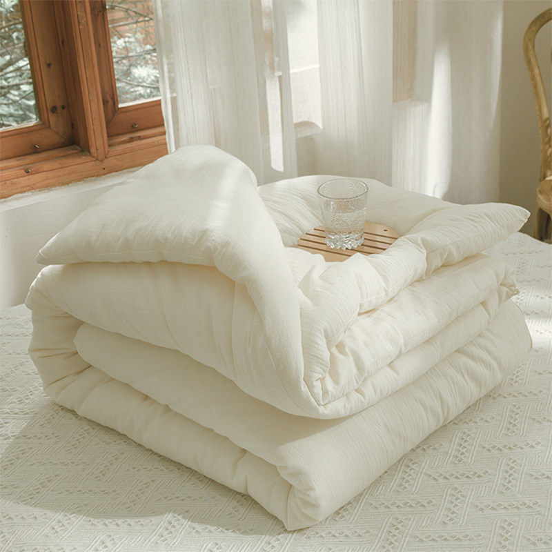 A class baby grade cotton soybean quilt pure cotton spring and autumn quilt double quilt