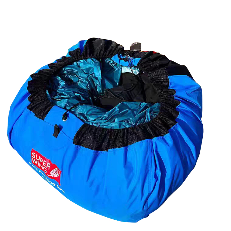 Samba paraglider parachute parachute parachute bag lazy bag professional waterproof sunscreen and folding ultra light collection package
