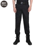 Летние тонкие черные штаны, рабочая униформа