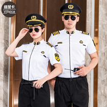 Senior security overalls set new image post security etiquette uniforms 2021 summer uniforms spring and autumn shirts