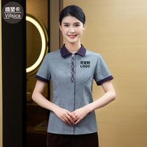 Hotel overalls cleaning overalls summer overalls customer service hotel cleaning and cleaning uniforms