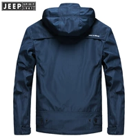 JEEP SPIRIT nam chính hãng 2018 xuân mới kinh doanh bình thường áo khoác cỡ lớn áo khoác nam không thấm nước áo khoác đen