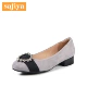 Giày nữ mùa xuân Safiya / Sophia giày thấp gót đơn giày gót thấp đầu tròn miệng nông thoải mái đế dày trung tâm mua sắm - Giày cắt thấp