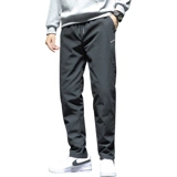 Мужские зимние дорожные удерживающие тепло бархатные штаны с пухом, увеличенная толщина, утиный пух