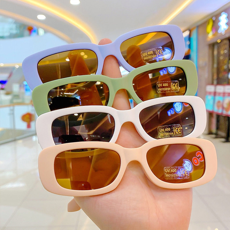 ins Korean baby sunglasses male and female child personality fashion anti-ultraviolet sunglasses tide-Taobao