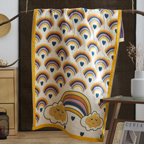 Summer 4-ply gauze pure cotton bath towels adults Step up single men and women bathing Home Absorbent Full Cotton Speed Dry