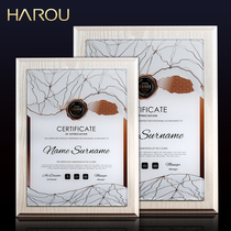 Authorized brand custom custom-made wooden medal agent distribution franchisee plaque honor thank you award certificate production