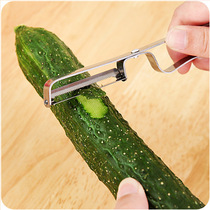 Peeler knife Fruit knife Scraper Apple peeler Stainless steel melon and fruit peeler Kitchen peeler planer