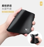 Septwolves, мужской короткий кожаный бумажник для школьников, из натуральной кожи, 2020, подарок на день рождения, воловья кожа