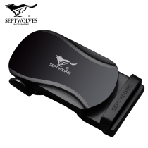 Seven Wolves Strap Head Men Automatic Buckle Upmarket New Mens Belt Buckle Head Stainless Steel Mens Belt Accessories