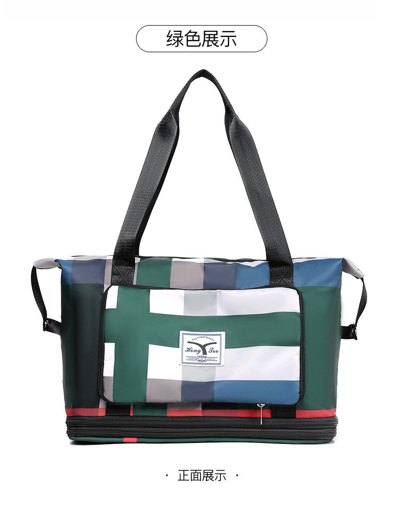 Вместительная и большая портативная сумка для путешествий, сумка через плечо с разделителями, водонепроницаемый чемодан murduras 