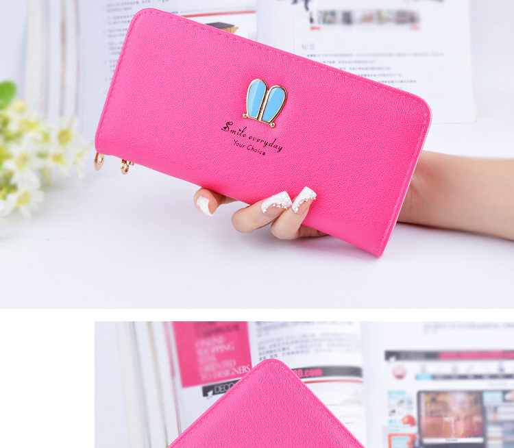 Wallet ladies đoạn dài 2017 mới dây kéo công suất lớn đa chức năng ly hợp túi của phụ nữ điện thoại di động túi ví túi xách bóp cầm tay nam