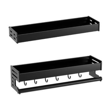 Kitchen condiment storage rack upgraded to wider and thicker