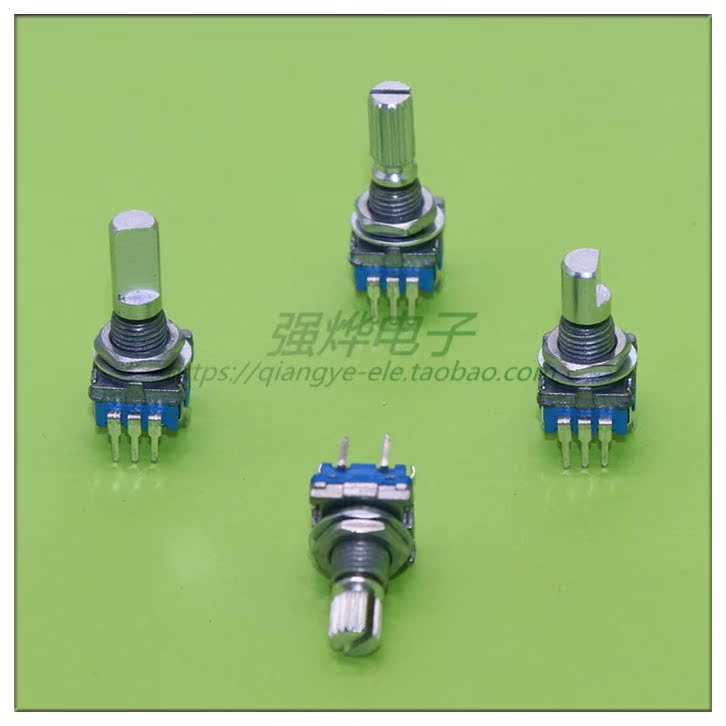 EC11 coding switch Digital potentiometer rotary coding switch volume coding 5-pin with switch coding