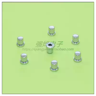 6*8 2MM ELECTROPLATED button cap Plastic ELECTROPLATED button cap 6*6 TOUCH button cap LIGHTWEIGHT switch cap
