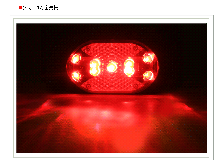 Eclairage pour vélo KINGSIR - Taillights - Ref 2400482 Image 9