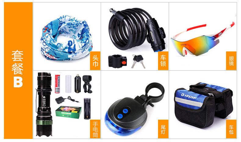 Gants de cyclisme mixte KINGSIR - Ref 2246404 Image 7