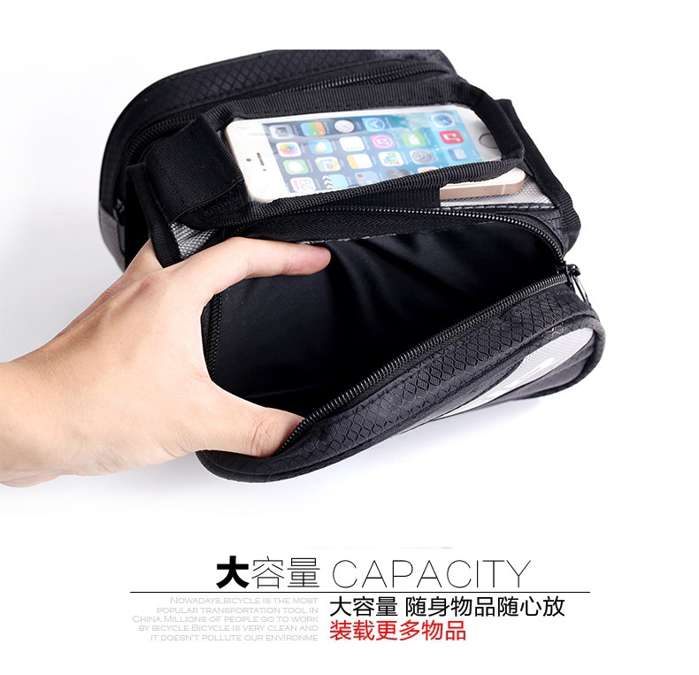 Sacoche pour vélo mixte KINGSIR - Ref 2215844 Image 17